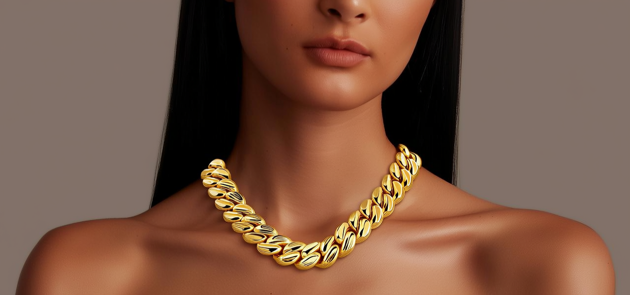 时尚金项链图片 时尚金项链图片