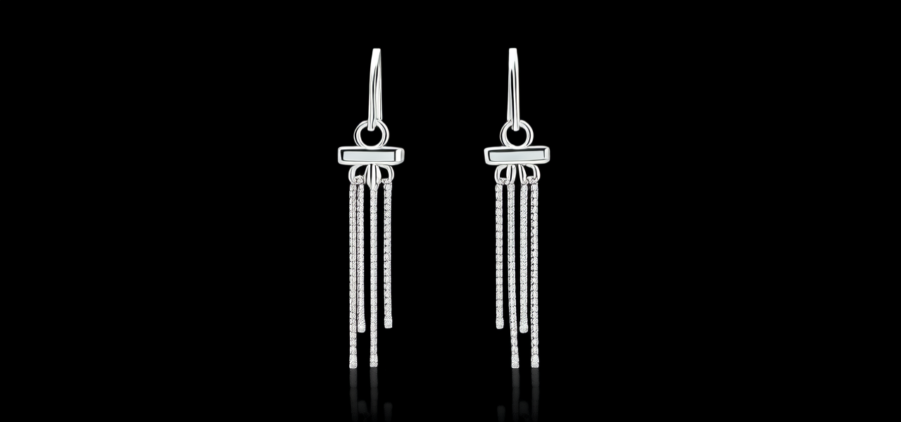 铂金耳环图片大全