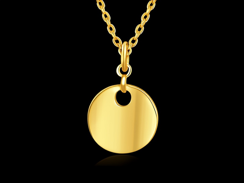 7克的黄金项链图片