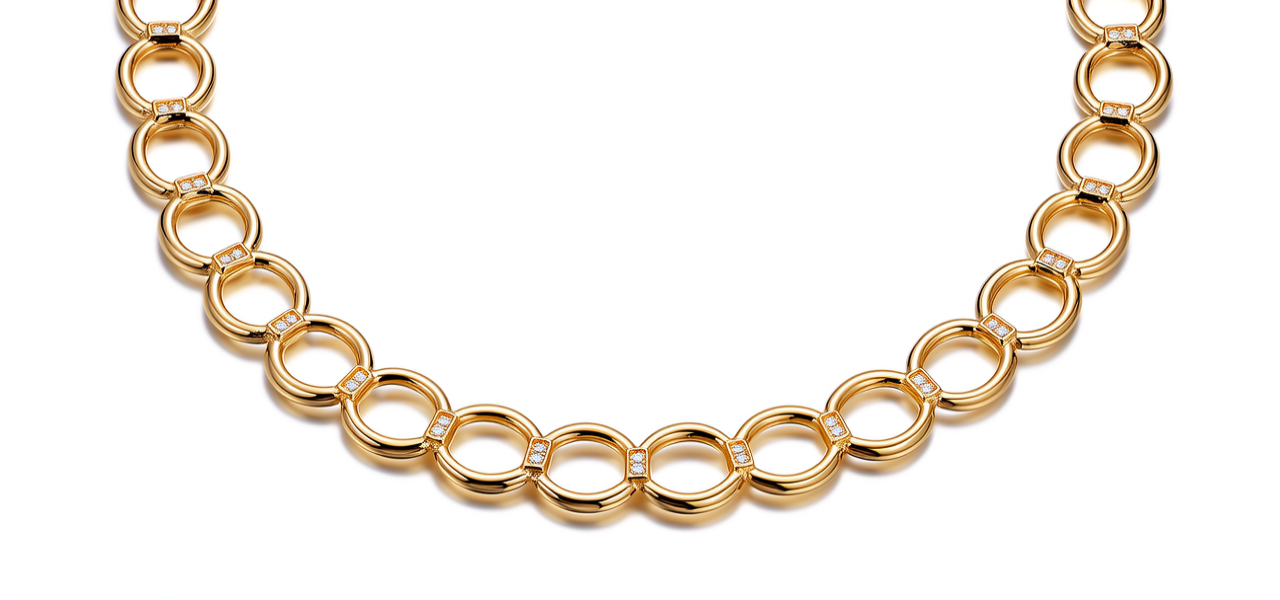 金项链4克左右图片